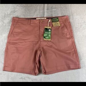 Tailor Vintage Men's Nantucket Red Airotec New Canaan Slim Fit Shorts Size 38